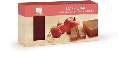  Мармелад пластовый 210г Яблоко-Клубника в Серпухове
