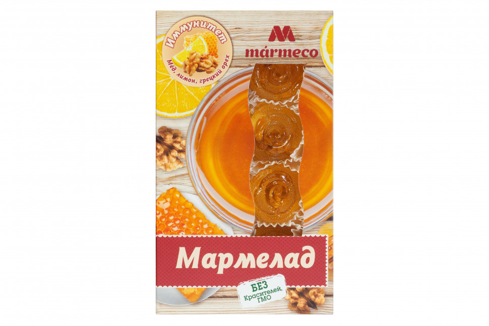  Мармелад "Иммунитет"  Мёд, лимон, грецкий орех, 180г  в Серпухове